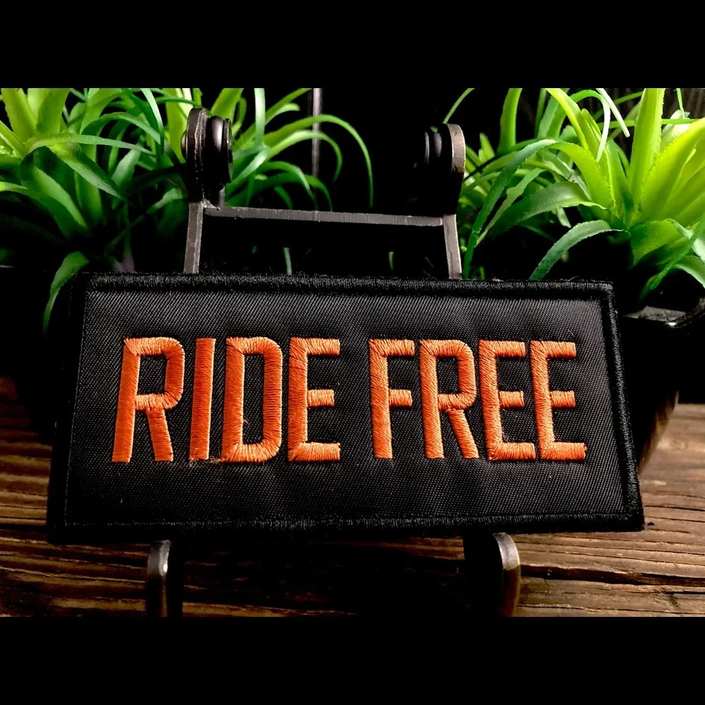 Vintage 1980’s Harley Davidson Patch - Ride Free